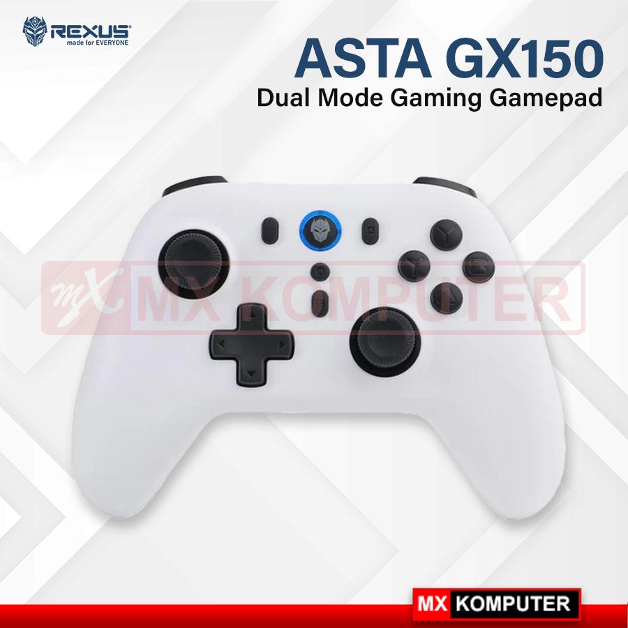 Rexus Asta GX150 Gaming Joystick Gamepad Controller With Hall Effect Dual Mode Wireless
