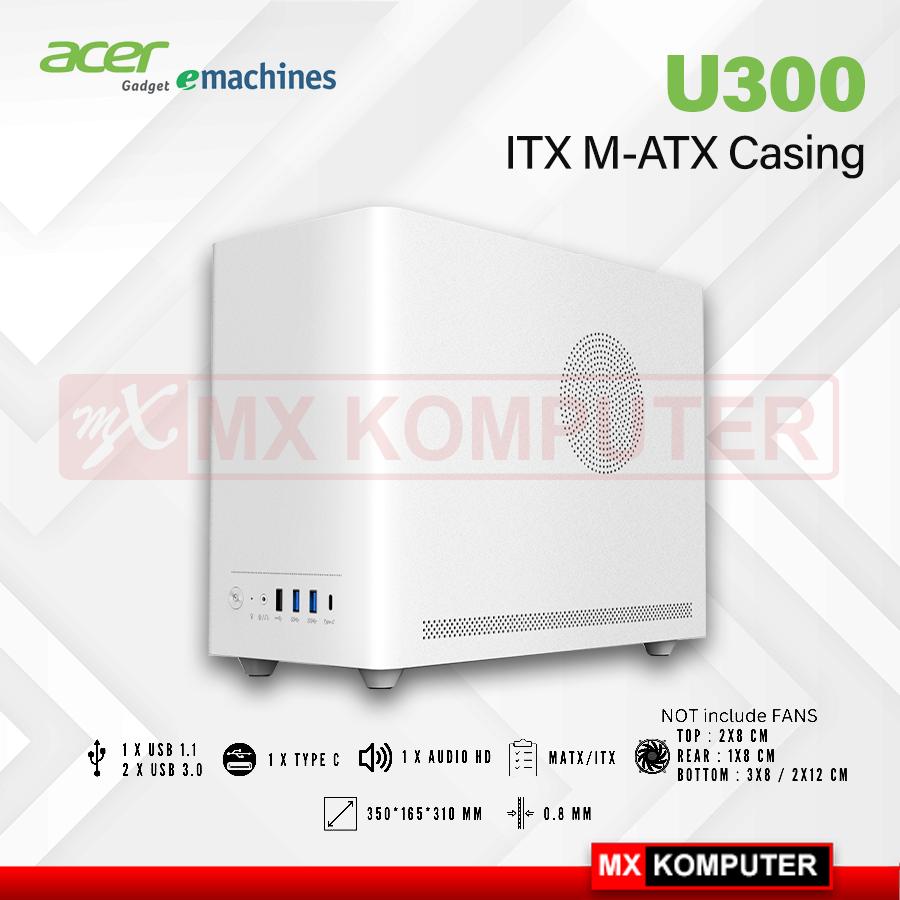 Casing Acer U300 ITX M-ATX Case eMachines U 300
