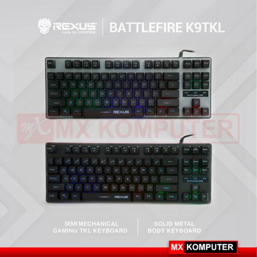 Rexus Keyboard Gaming Fortress K9TKL