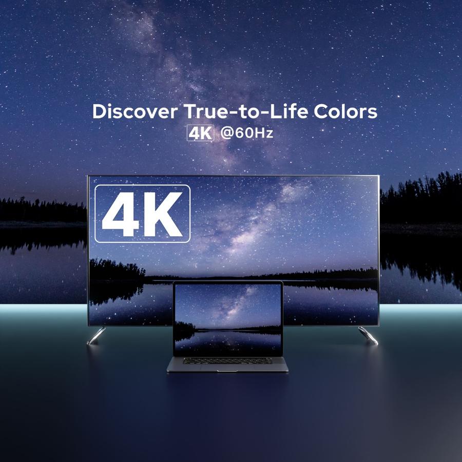 NODX Adapter/Converter USB-C to HDMI & VGA 2in1