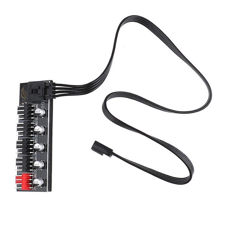 Splitter Fan HUB Extension 4 Pin PWM to 5 Port