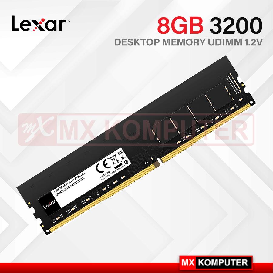RAM PC Lexar DDR4 8GB 3200Mhz LONGDIMM Komputer
