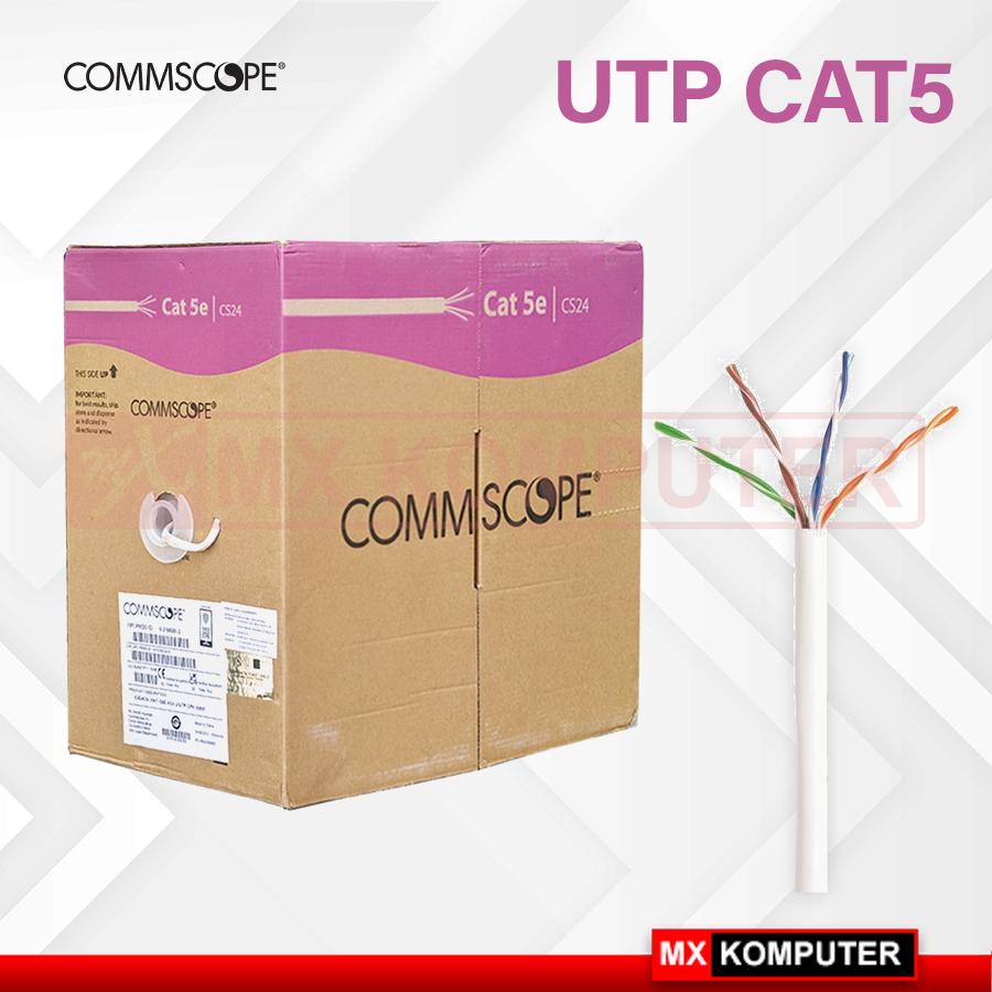 Kabel UTP Cat5 / cat5e / cat 5e / kabel data cat 5 AMP Commscope Ecera