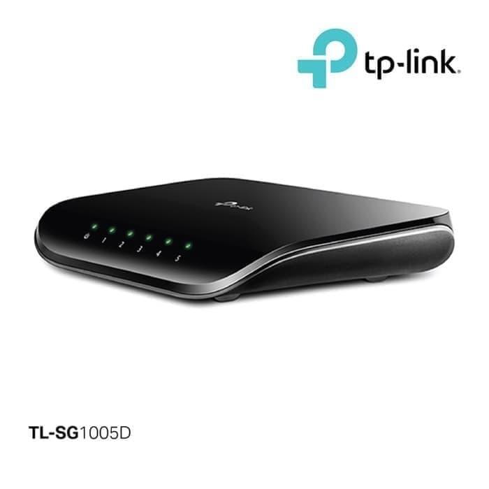TP-LINK TL-SG1005D : TPLink 5 Port Gigabit Desktop Switch Hub Network