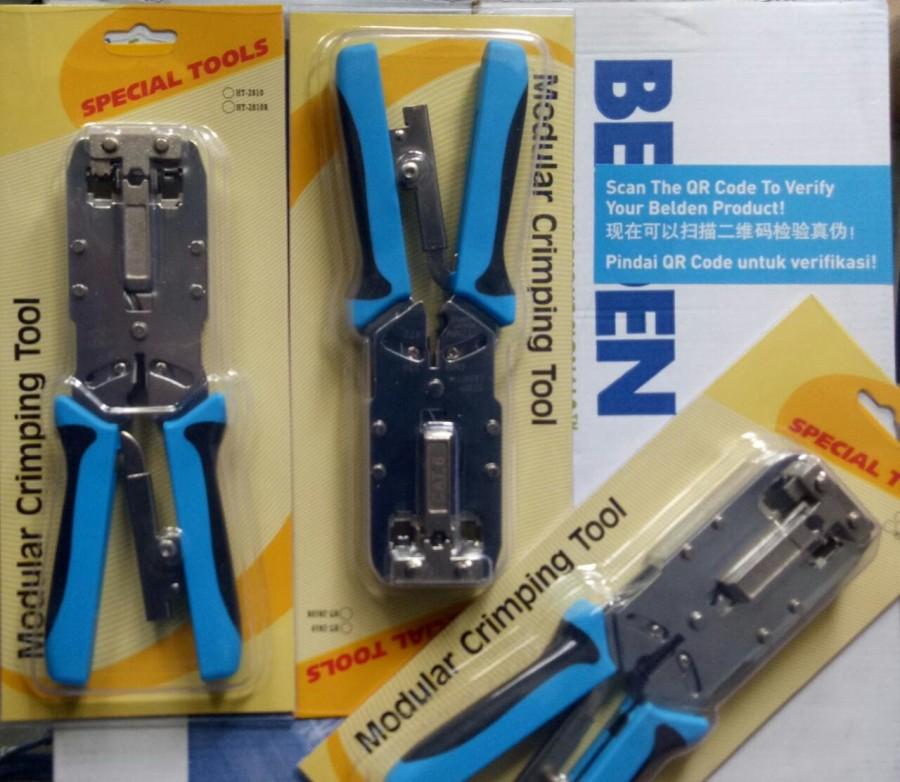 TANG CRIMPING (CRIMPING TOOL) RJ45 CAT 6 DAN RJ11 TALON HT2810R