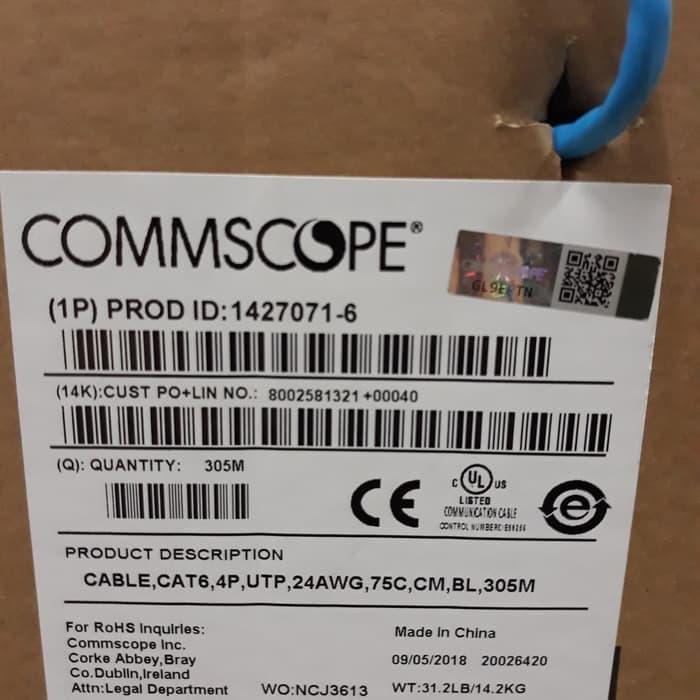 Kabel LAN AMP COMSCOPE UTP CAT6