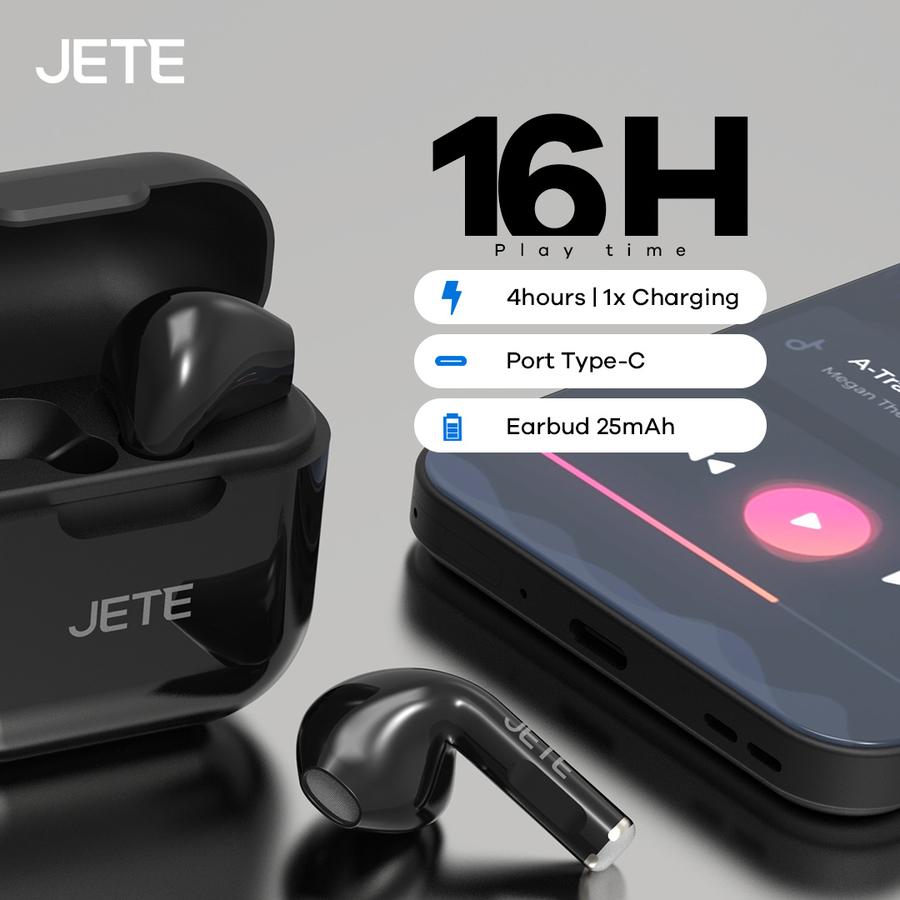 Earphone JETE TWS CE1 Headset Bluetooth Earbuds Bluetooth V5.3
