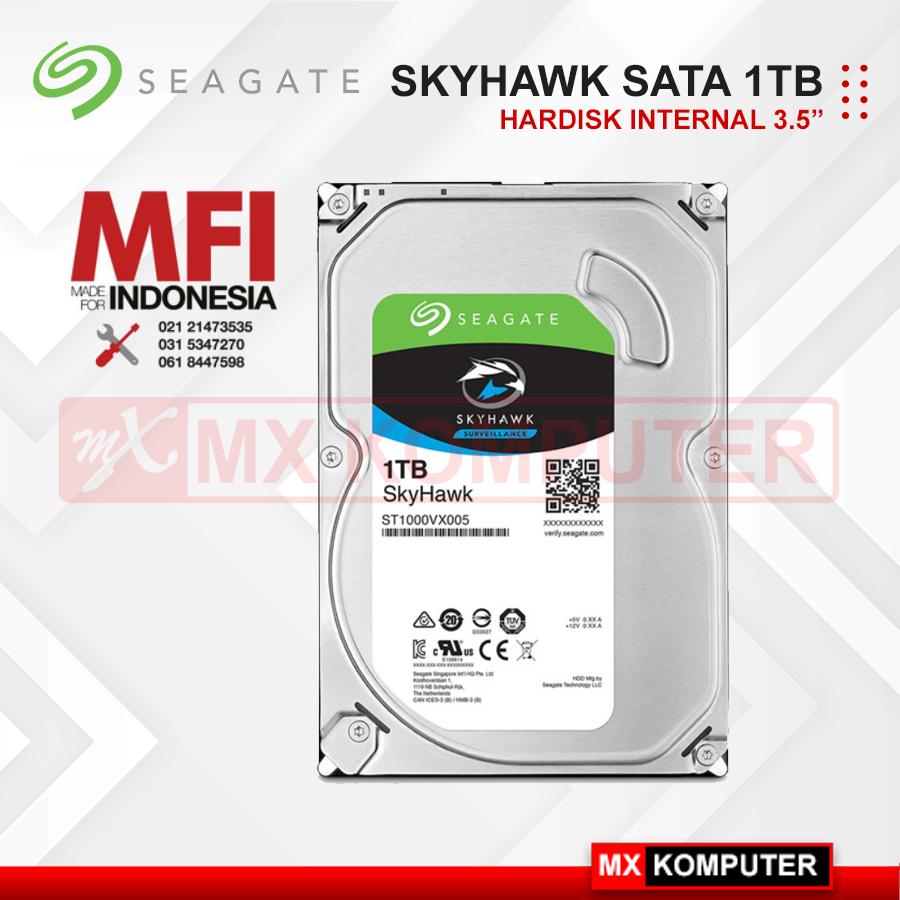 Seagate Skyhawk 1TB MFI 1 TB Ori Seagate Indonesia Khusus Untuk CCTV