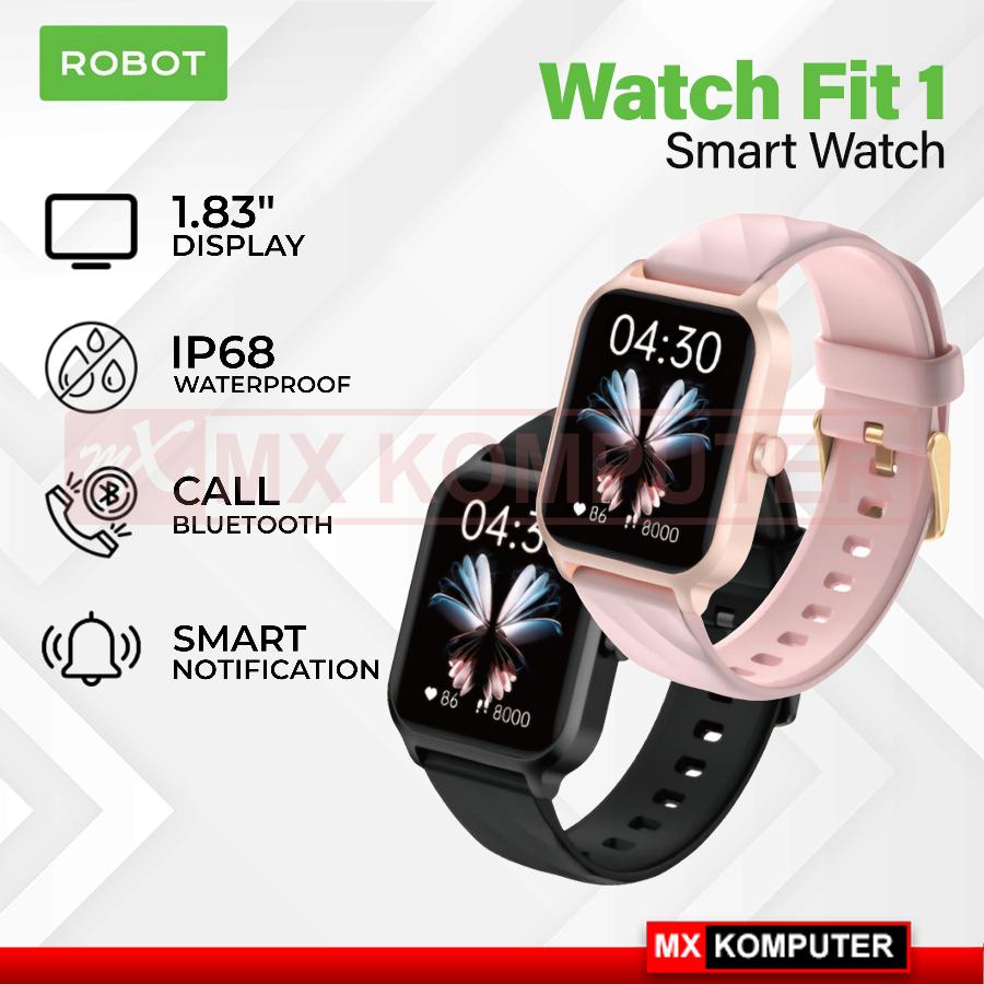 ROBOT Watch Fit 1 Smartwatch 1.83" Display Bluetooth Call