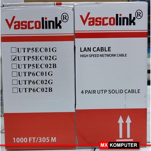 Kabel LAN UTP Cat5 Cat5e Cat5-e Vascolink ORIGINAL