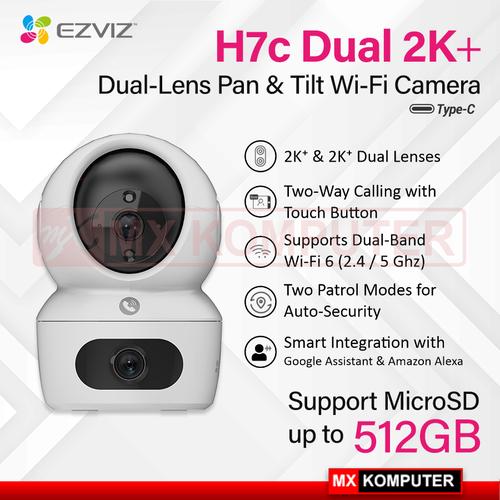Ezviz H7c Dual-Lens 2K+ & 2K+ Smart Wifi IP Camera CCTV Indoor