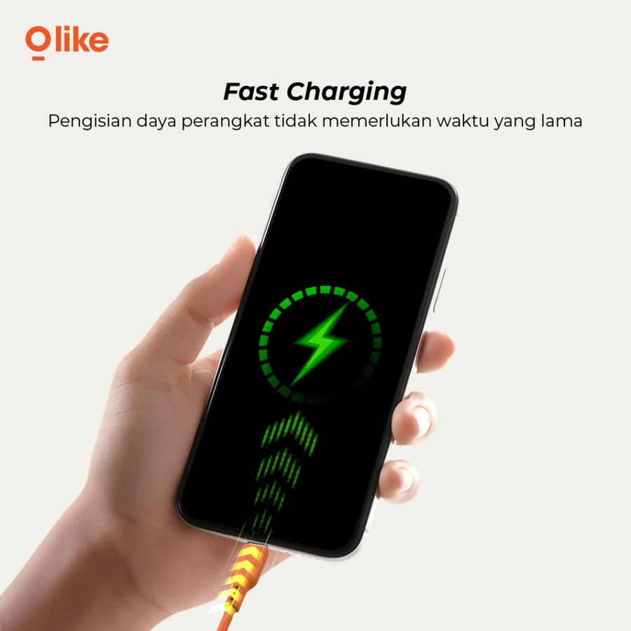 Olike Kabel Data D306 Mix Color Type-C 2.4A