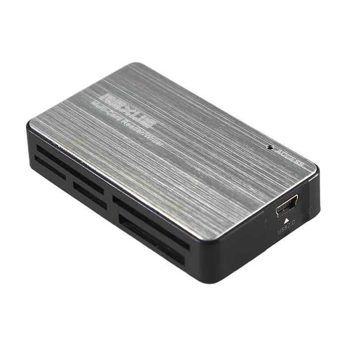 Card Reader Rexus RX-208 Aluminium 6 Slot - USB 2.0