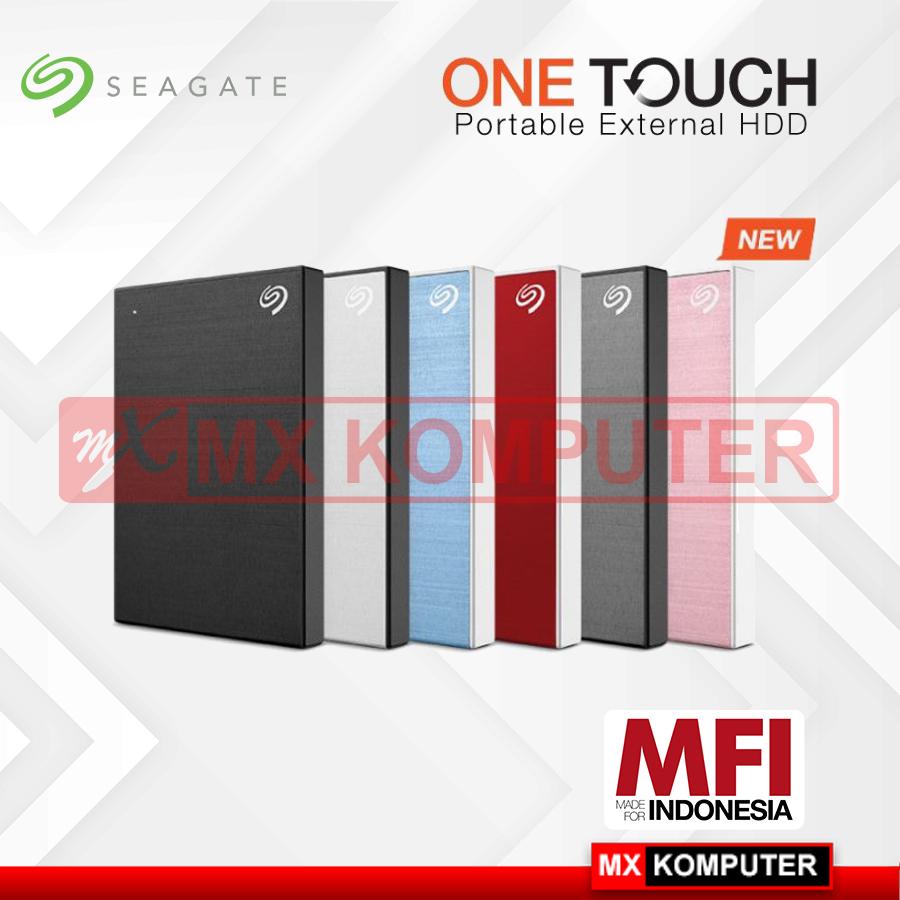 Seagate One Touch HDD / Hardisk Eksternal 1TB USB3.2 - Hitam