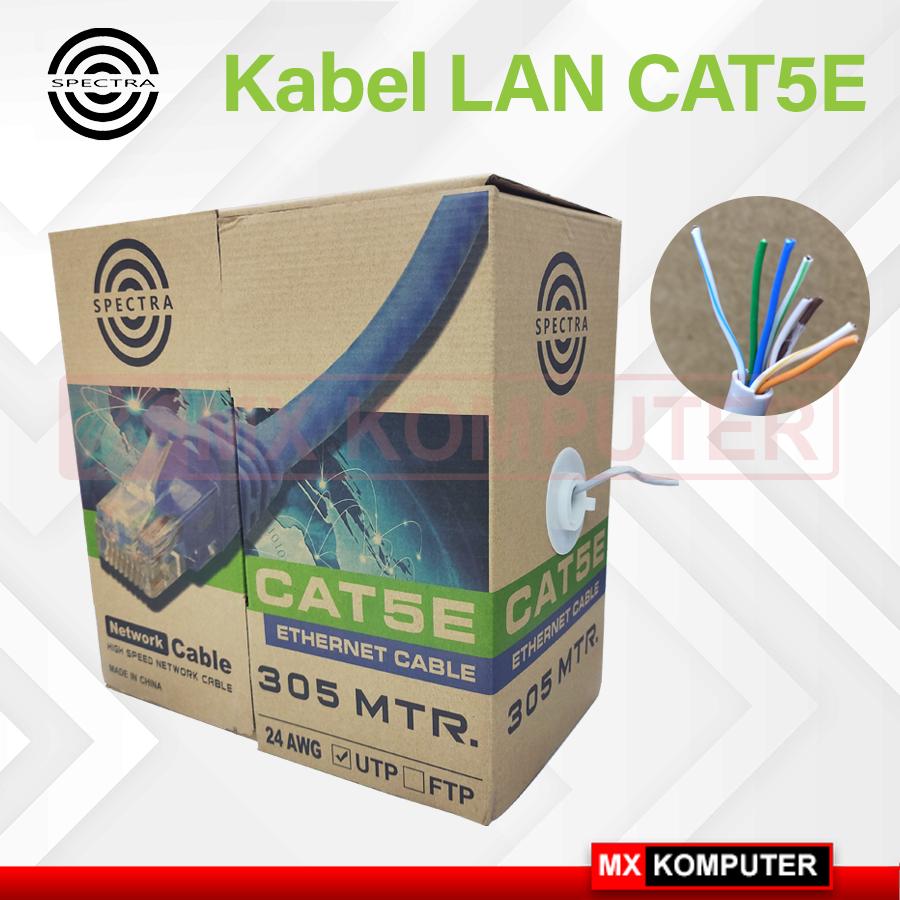 Kabel Meteran UTP LAN Spectra Cat5e UTP Cat5 e