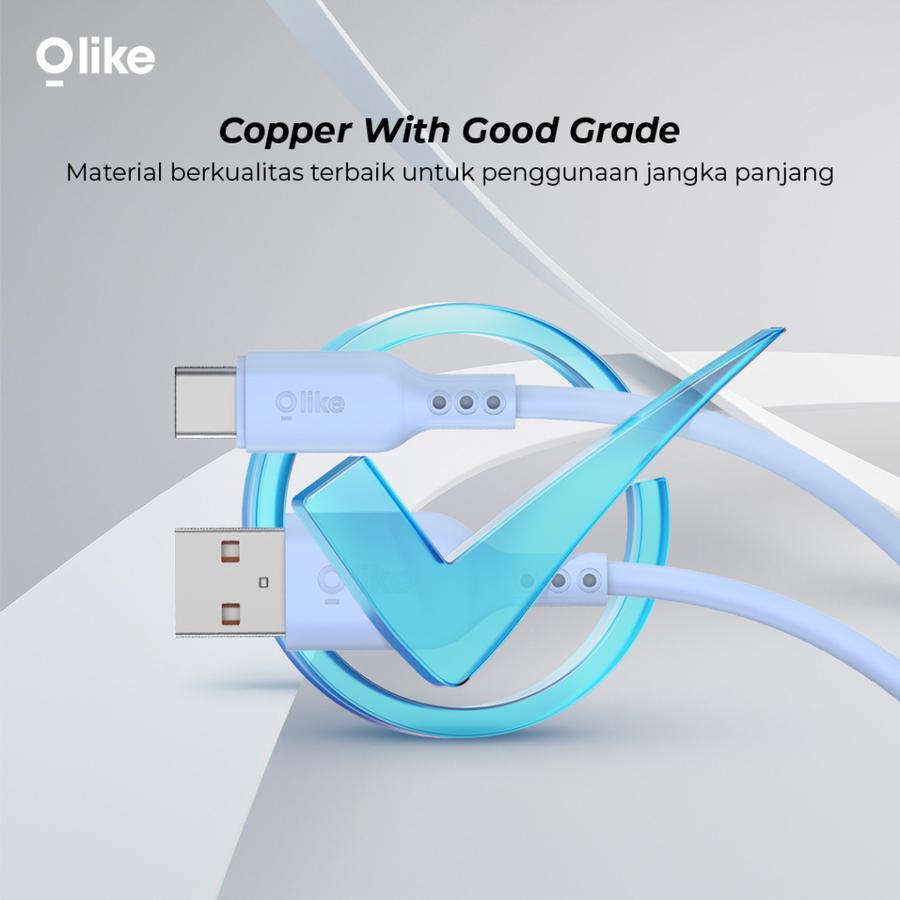 Olike Kabel Data D306 Mix Color Type-C 2.4A