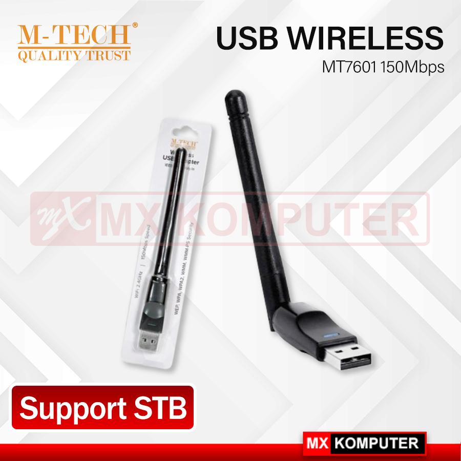 M-Tech Wireless USB Adapter WIFI + Antena 150Mbps 2.4Ghz