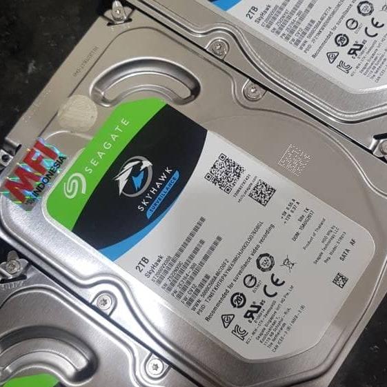 Seagate Skyhawk 2TB MFI 2 TB Ori Seagate Indonesia Khusus Untuk CCTV