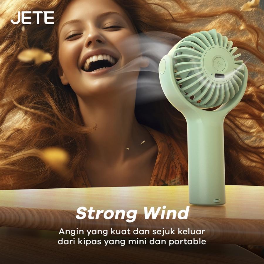 Kipas Angin Portable Mini JETE SF3 330 Degree Adjustable Angle