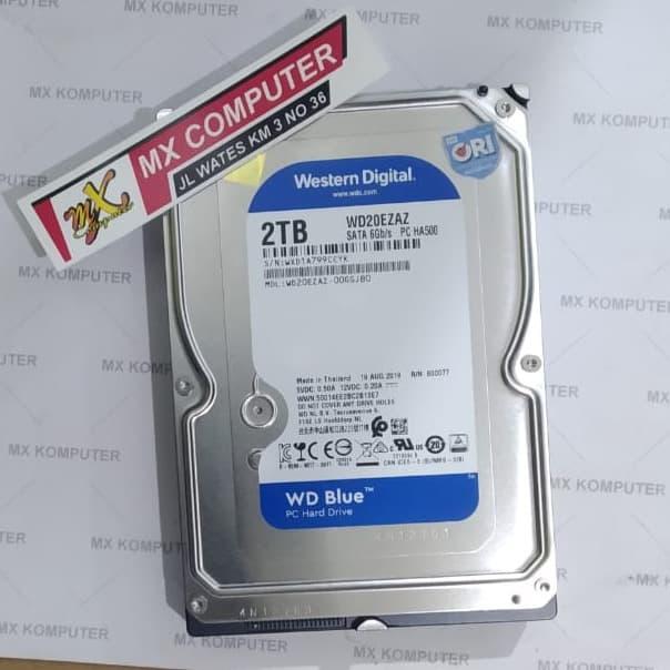WD Hardisk Internal 2TB Blue 3.5 inch SATA 3 HD 2 TB