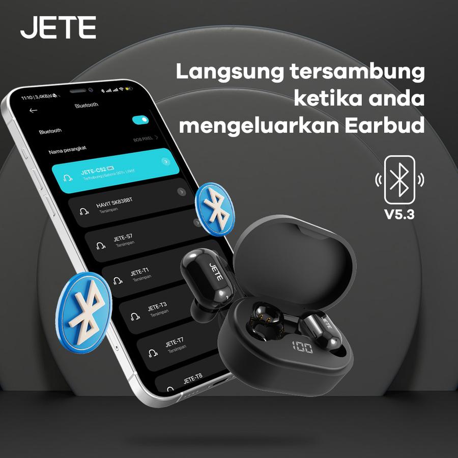 TWS JETE CS2 | Earphone Bluetooth 5.3 JETE