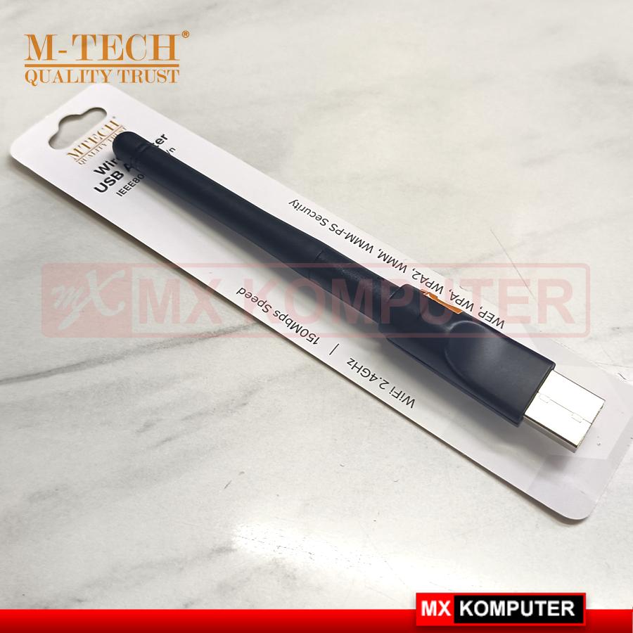M-Tech Wireless USB Adapter WIFI + Antena 150Mbps 2.4Ghz