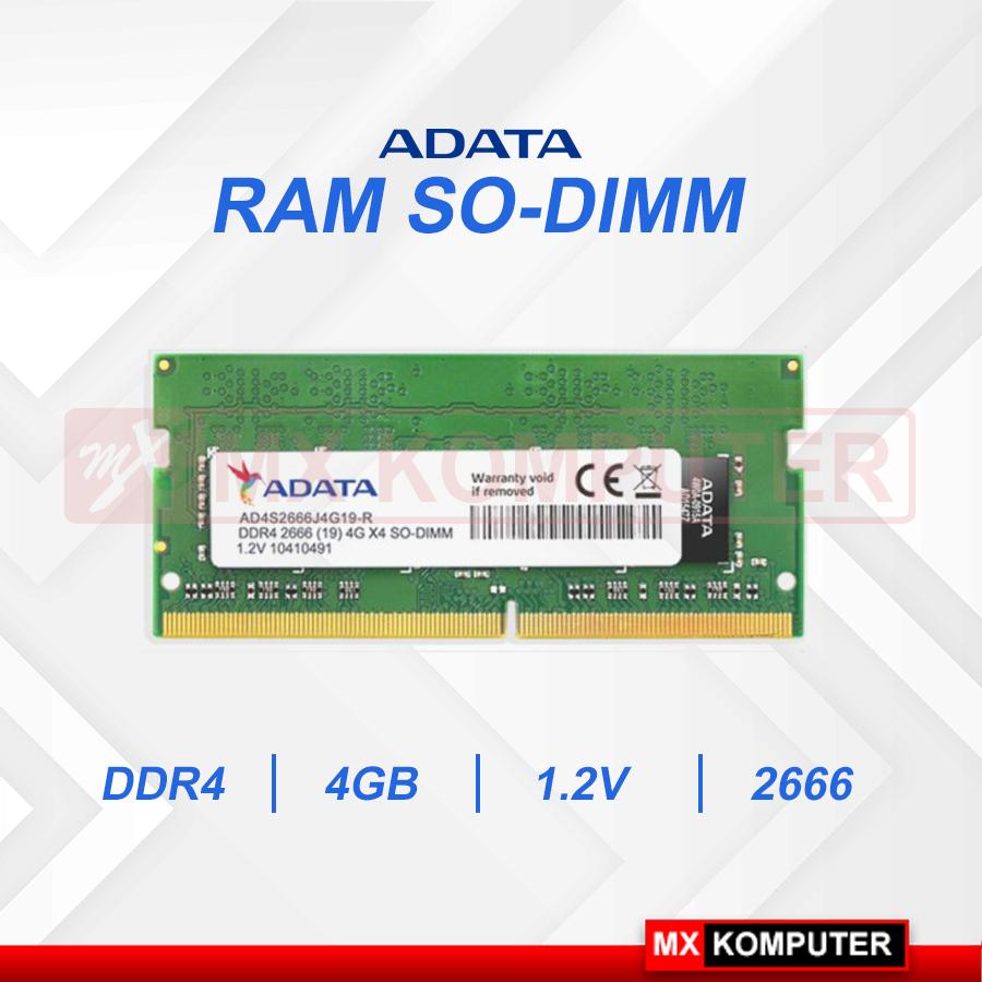 RAM ADATA 4GB DDR4 2666 Sodimm Laptop
