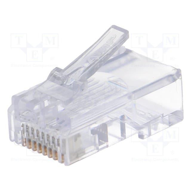 Konektor AMP Original RJ45 Cat5E isi 50pcs (1Pack) Connector ORI Rj 45