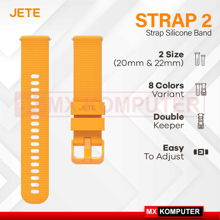 JETE 02 Strap Silicone Band Quick Realese 20mm & 22mm