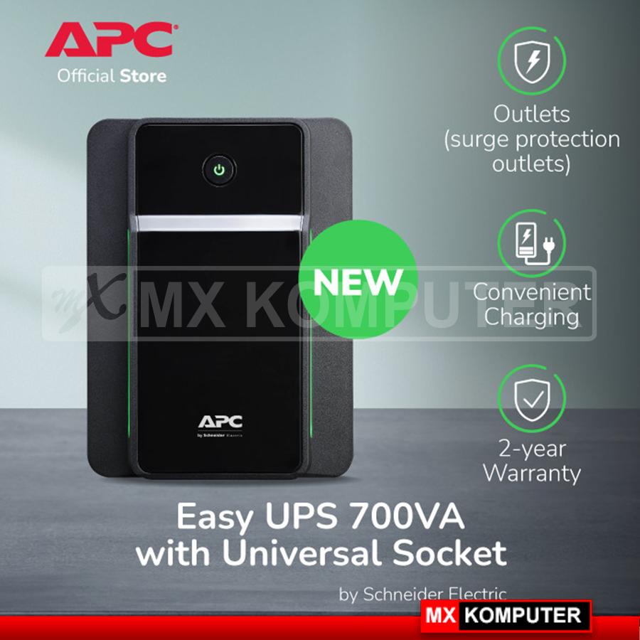 UPS APC Easy UPS BVX 700VA 360W USB Charging BVX700LUI-MS