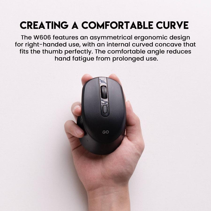 Mouse Wireless Office FANTECH GO W606 2.4Ghz 1600DPI