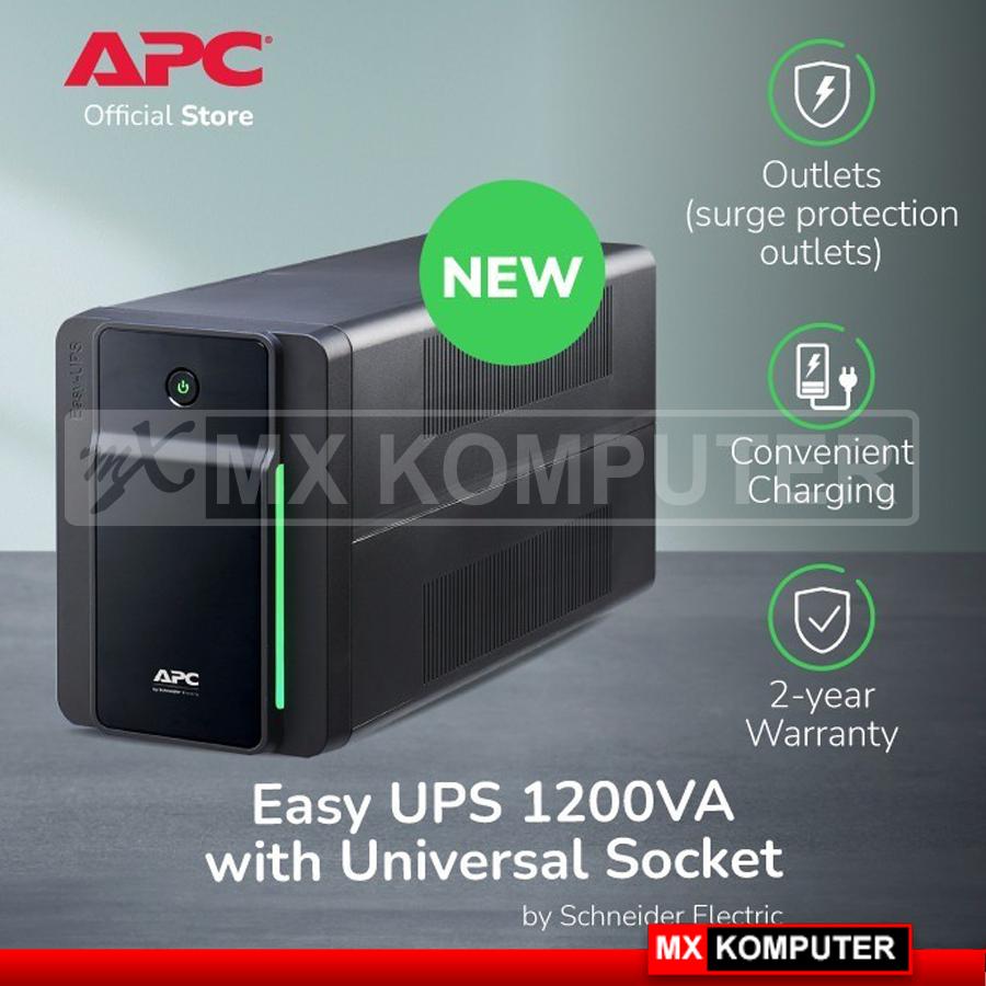 UPS APC Easy UPS BVX 1200VA 650W BVX1200LI-MS
