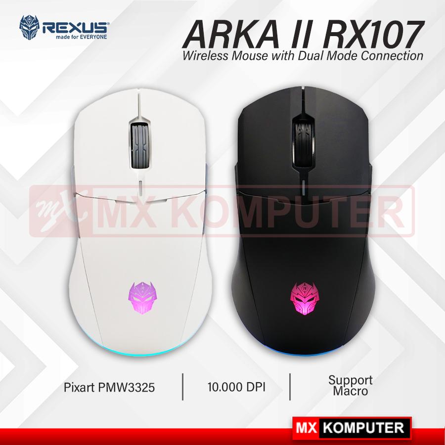 REXUS ARKA II RX-107 Wireless Dual Conection Gaming Mouse ARKA 2 RX107