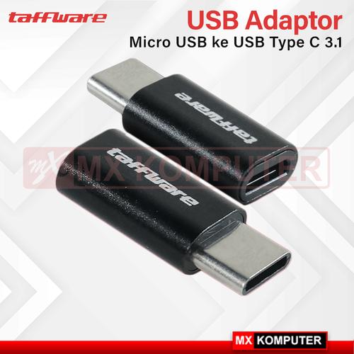 Taffware Adaptor Konverter Micro USB ke USB Type C 3.1 - US189