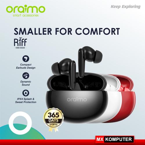 Oraimo Riff TWS Bluetooth Earphone Wireless Handsfree Headset OEB-E02D