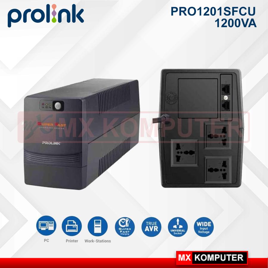 UPS PROLINK PRO1201SFCU Super Fast Charging Line Interactive 1200VA