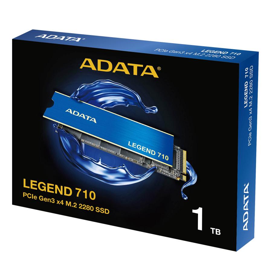 SSD ADATA LEGEND 710 1TB NVME PCIe Gen3x4 M.2 2280