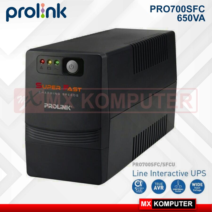 Prolink PRO 700 V (AVR) | UPS Prolink 650 VA + Stabilizer