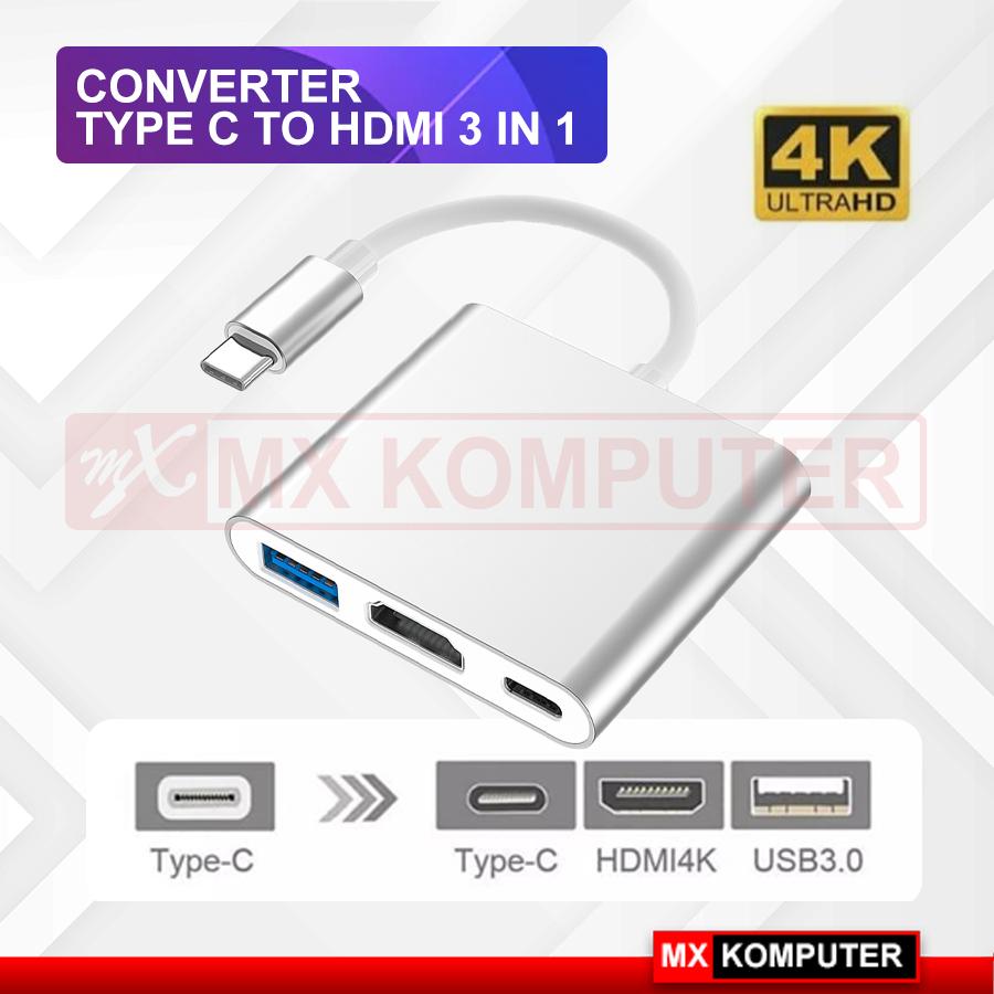 USB Type C 3.1 To Hdmi Multi Port 3.0 Charger New Macbook 12 13 15 Pro