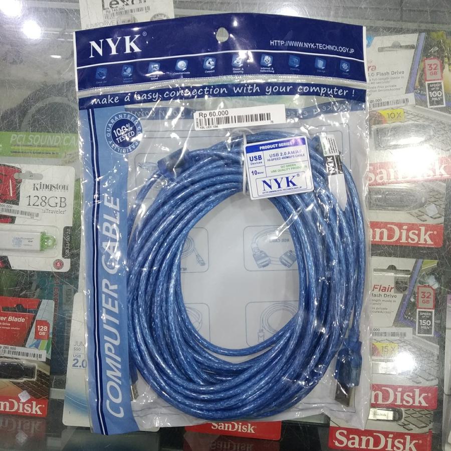 Kabel USB Extension 10M Male To Female 10 Meter USB Extention