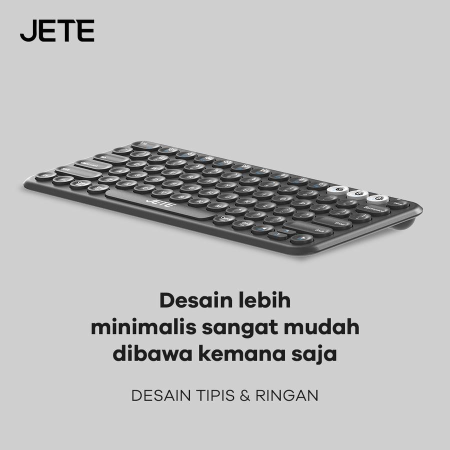 Wireless Keyboard Bluetooth Multi Device JETE SK1
