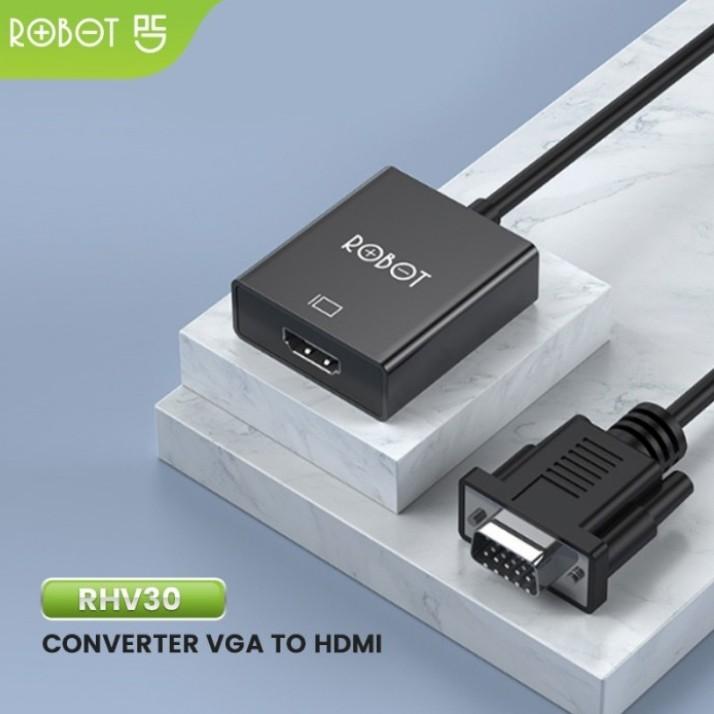 Converter VGA to HDMI Robot RHV30 Full HD Audio