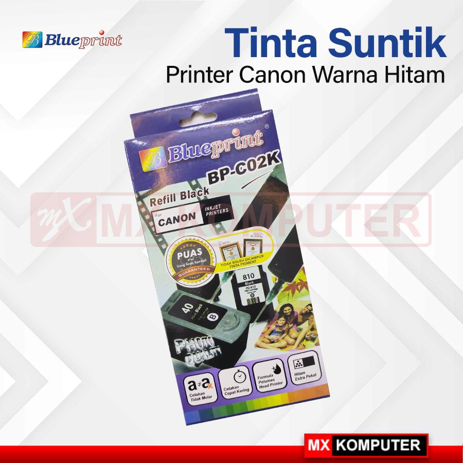 Tinta Suntik Refill Blueprint Canon Hitam