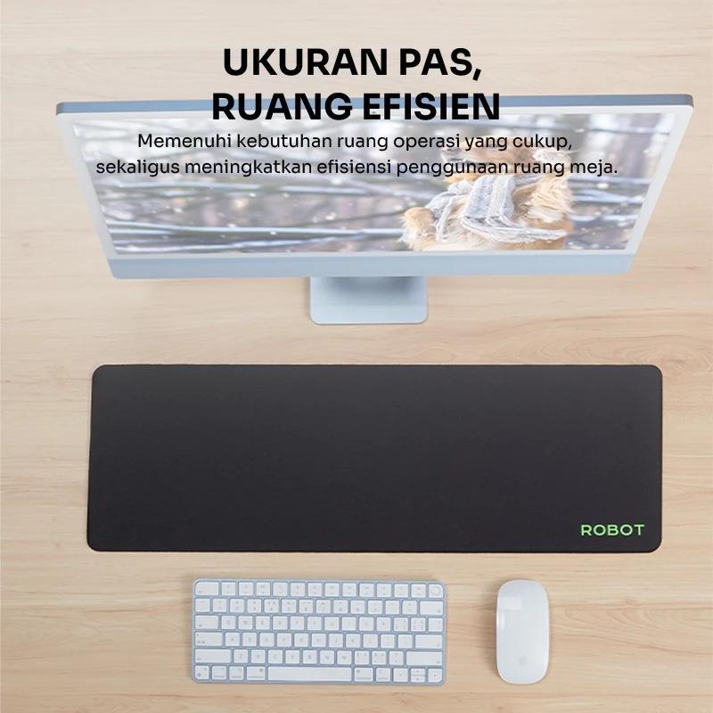 Robot RP05 XL Mouse Pad Large Size 64x21 cm Mousepad Polos Rubber Anti