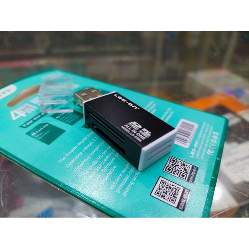 LOG ON LO-CR06 Card Reader 4 in 1 Cardreader CR06