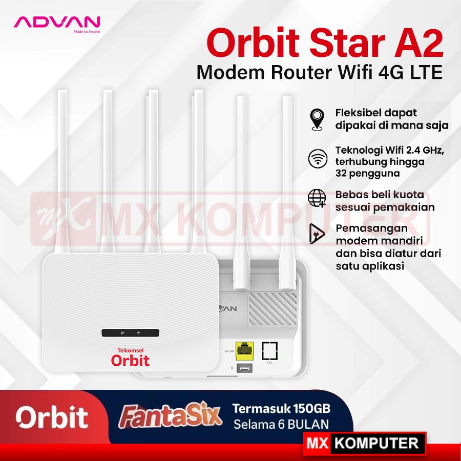 Telkomsel Orbit Star A2 Modem 4G LTE WiFi High Speed