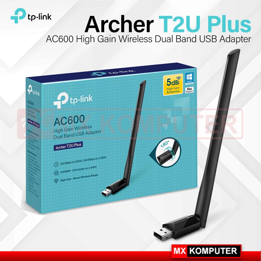TPLINK T2U Plus AC600 USB Wireless Dual Band