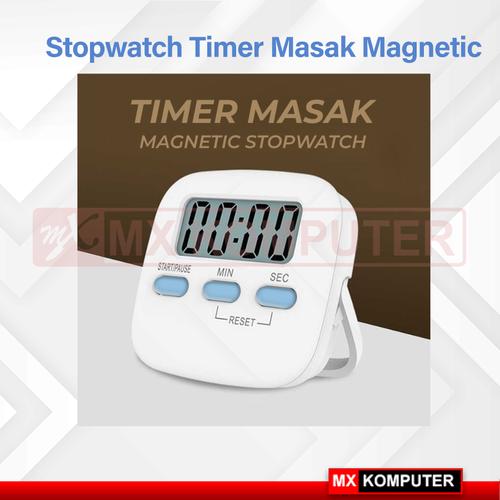 Timer Masak Dapur Magnetic Stopwatch Alarm Clock