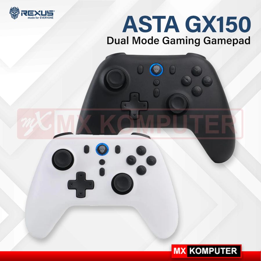 Rexus Asta GX150 Gaming Joystick Gamepad Controller With Hall Effect Dual Mode Wireless