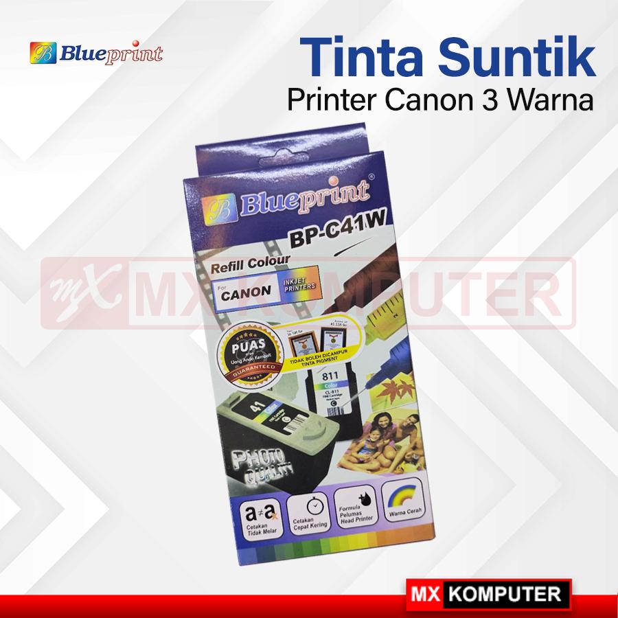 Tinta Suntik Refill Blueprint Canon Warna Color
